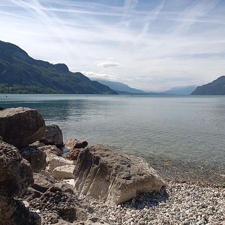 Du Vent Dans Les Arbres -120M2 Belle Vue Sur Le Lac Chindrieux 客房 照片