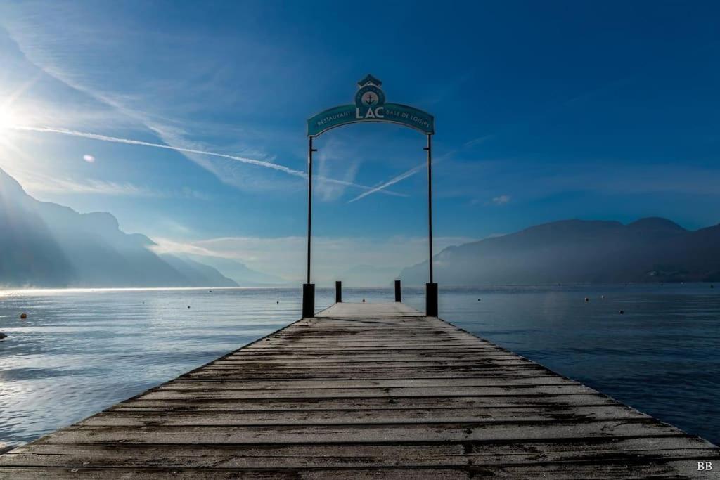Du Vent Dans Les Arbres -120M2 Belle Vue Sur Le Lac Chindrieux 外观 照片