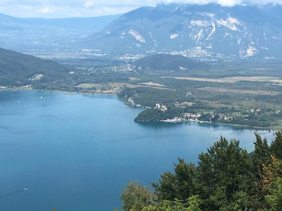 Du Vent Dans Les Arbres -120M2 Belle Vue Sur Le Lac Chindrieux 外观 照片